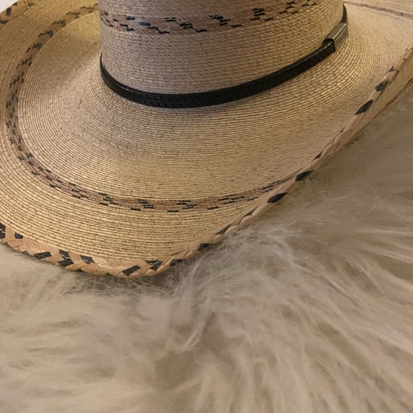 Other - Atwood Kenny Palm Straw Cowboy Hat